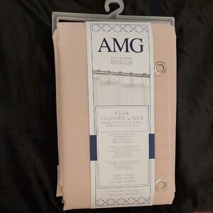 PEVA Shower Liner - Pink